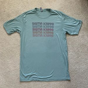 Sigma kappa short sleeve medium